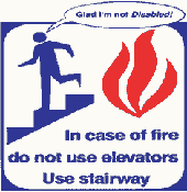 In case of fire