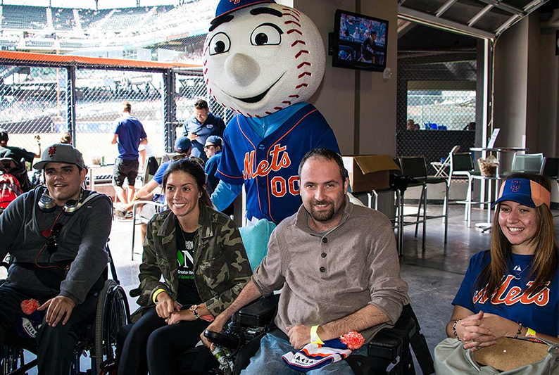 Members of United Spinal Association’s New York City chapter enjoyed the accessible Citi Field on SCI Awareness Day.